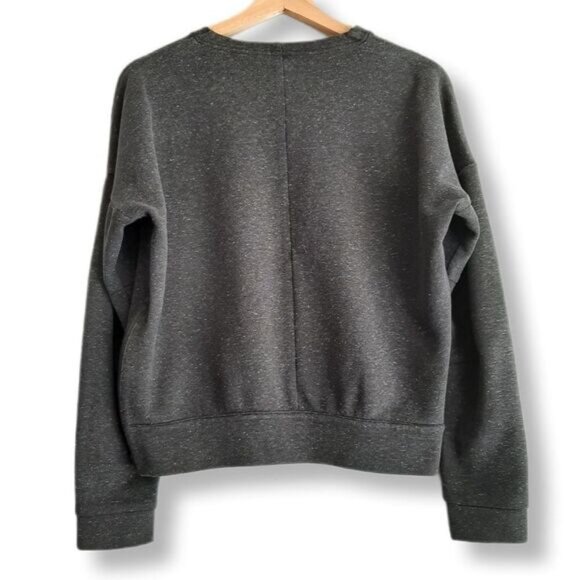 ADIDAS \ Pullover Sweatshirt Grey w/ Side Zippers Sz M - Picture 9 of 12